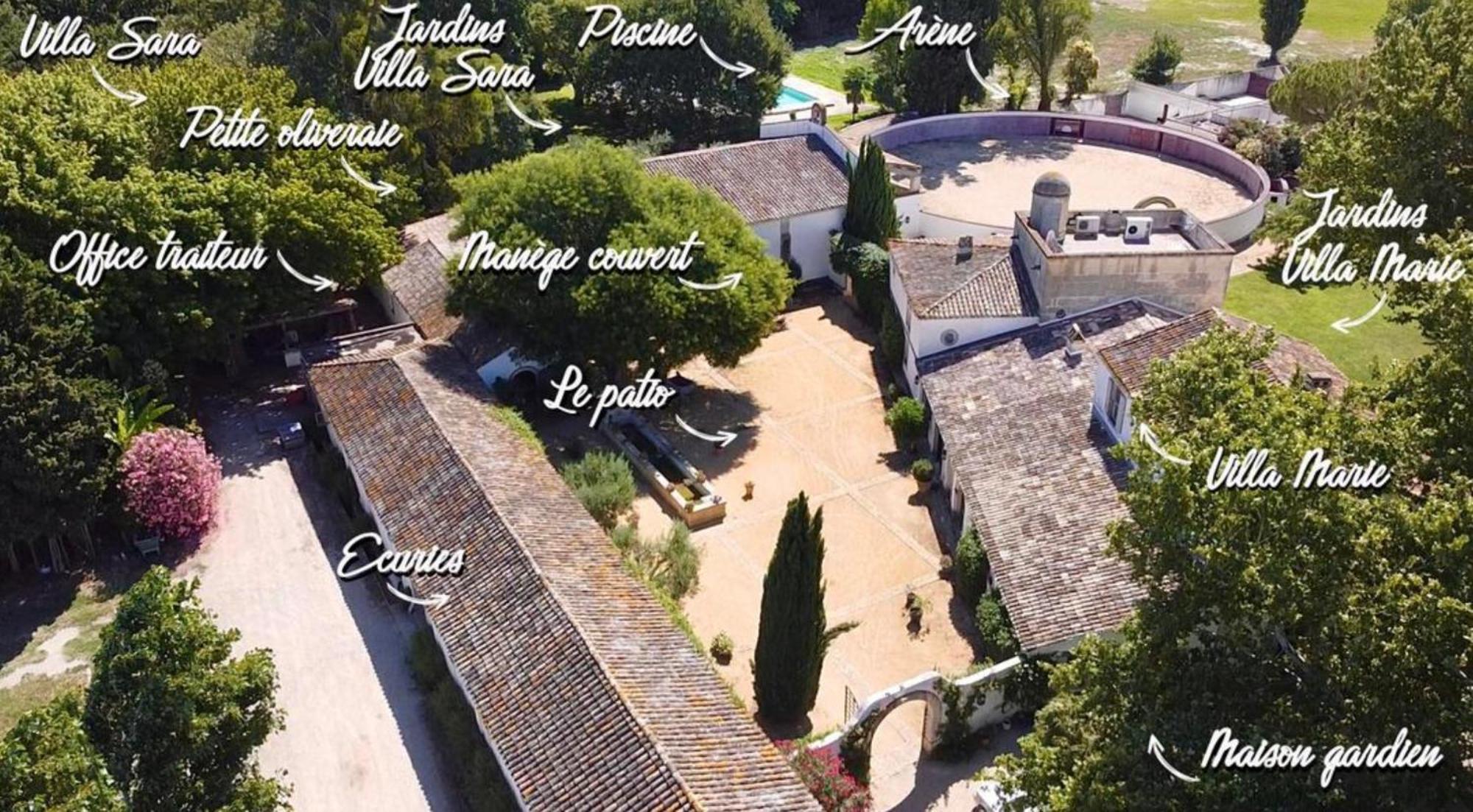 Вилла Mas Des Becasses, En Provence - 22 Personnes Арль Экстерьер фото